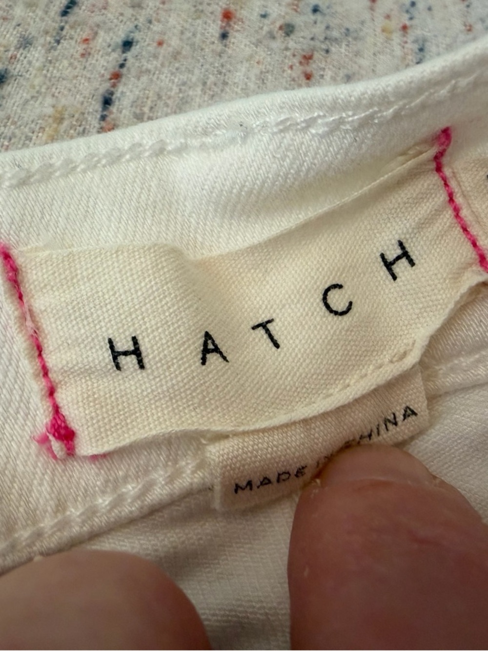 HATCH Collection White Skinny Jeans - Picture 2 of 5